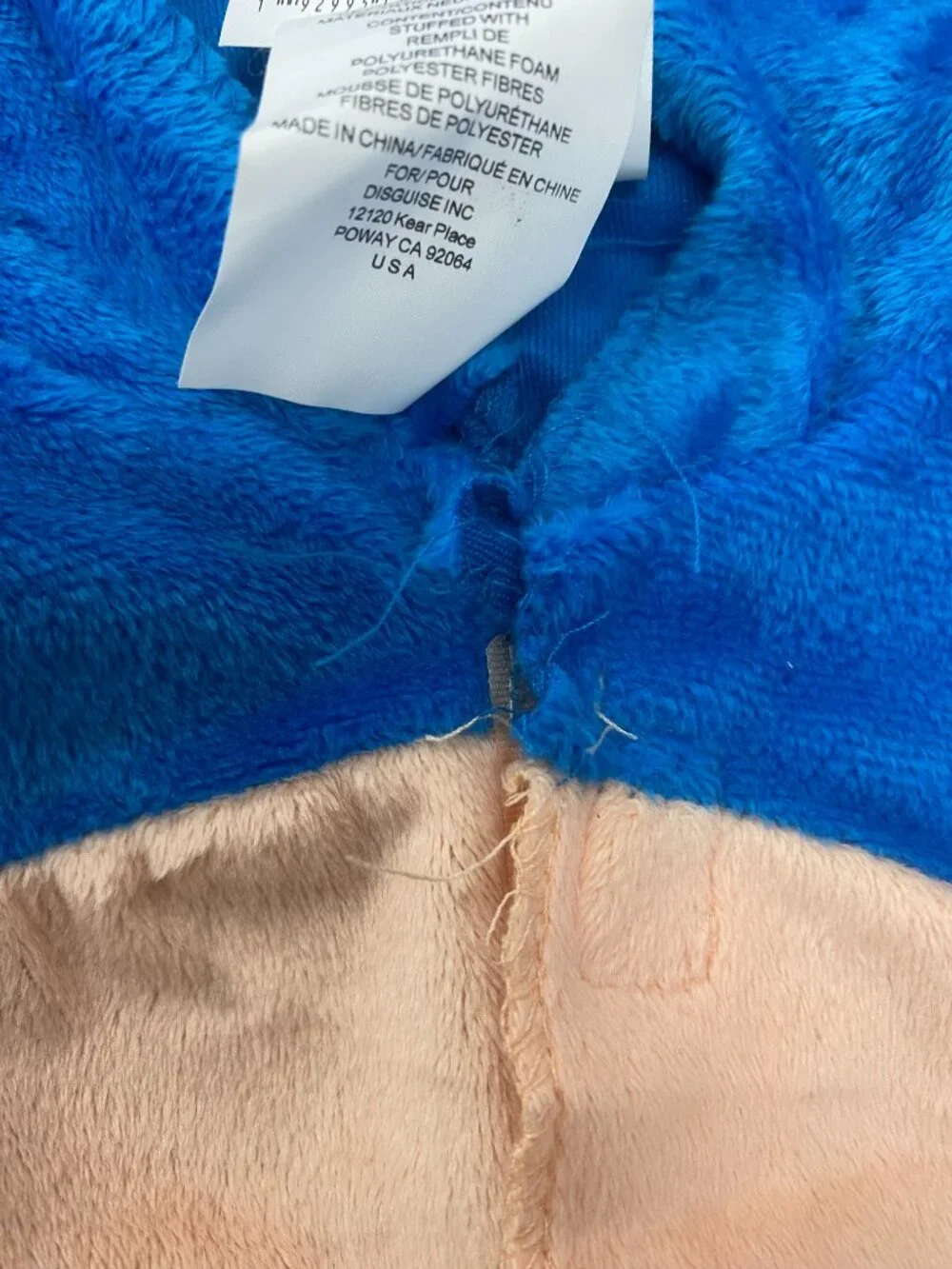 Sonic Movie Classic Child Costume (Small 4-6)